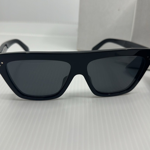 Celine Paris 3 dots CL402561 58 13 140 black sunglasses with box case dustcloth - Picture 10 of 13